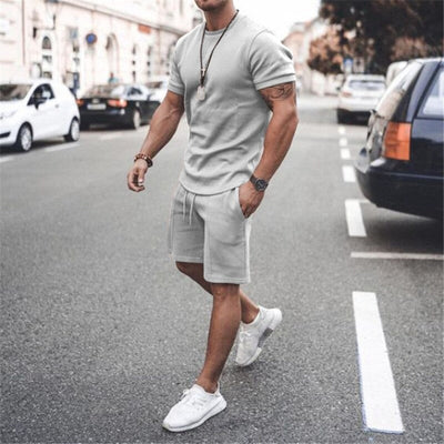 Jarek Kurzarm T-Shirt und Shorts Set