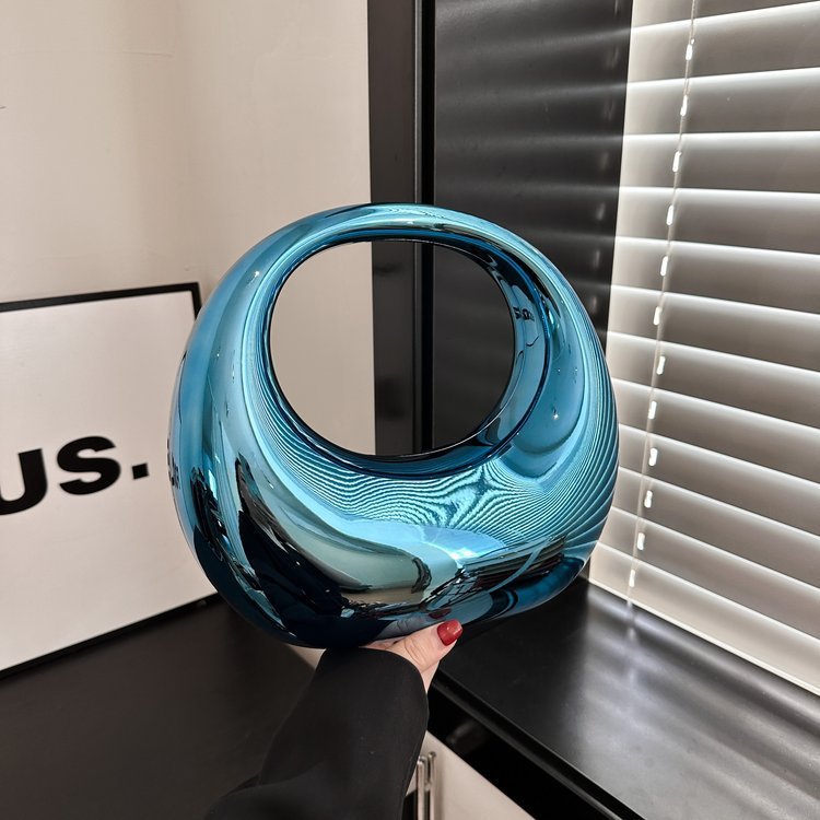 Elizabeth – Acryl Handtasche Mond Dinner Tasche Umhängetasche