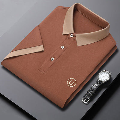 Damien – Kurzärmeliges Polo-Shirt für Herren im Business-Casual-Stil