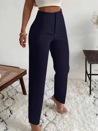 Lina Elegante Hose mit hoher Taille und eleganter schlanker Passform für Damen