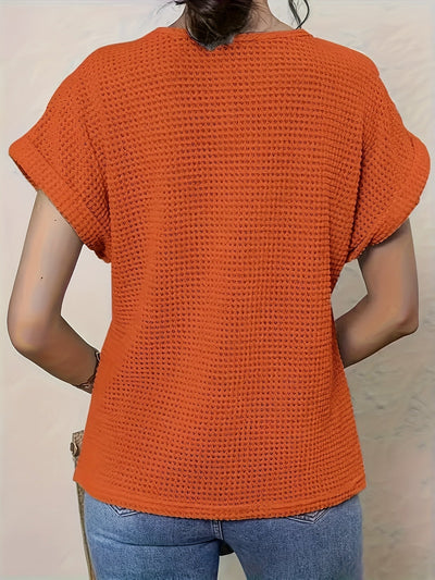 Beatrix - Damen-Shirt mit Rundhalsausschnitt aus Bio-Baumwolle