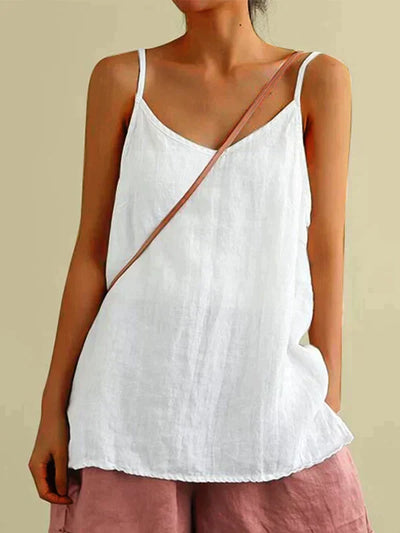 Hedvig - Modisches Leinenoberteil für den Sommer