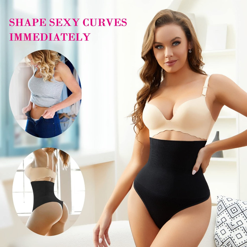 1+2 Gratis | SlimTone™ Nebility Frauen Hi-Waist Slimmer Tanga Panty