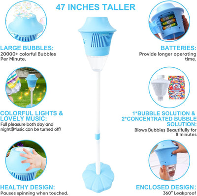 BubbleStorm™ - Tragbarer Seifenblasenmacher für Kinder