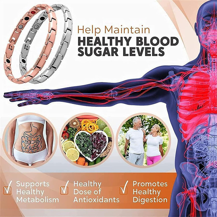 1+1 Gratis | MagicBracelet™ Magnetisches Anti-Schwellungs-Armband