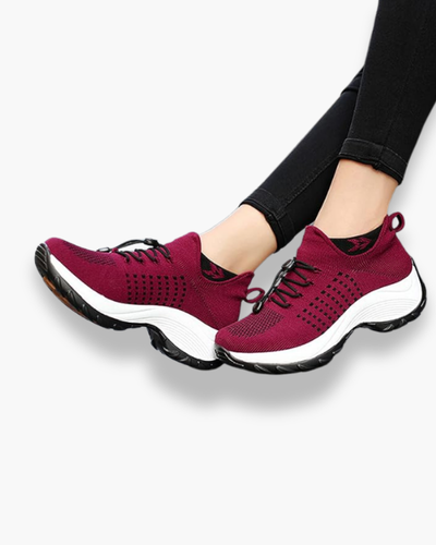 Damen Bequeme Sportliche Sneaker | Komfortabel