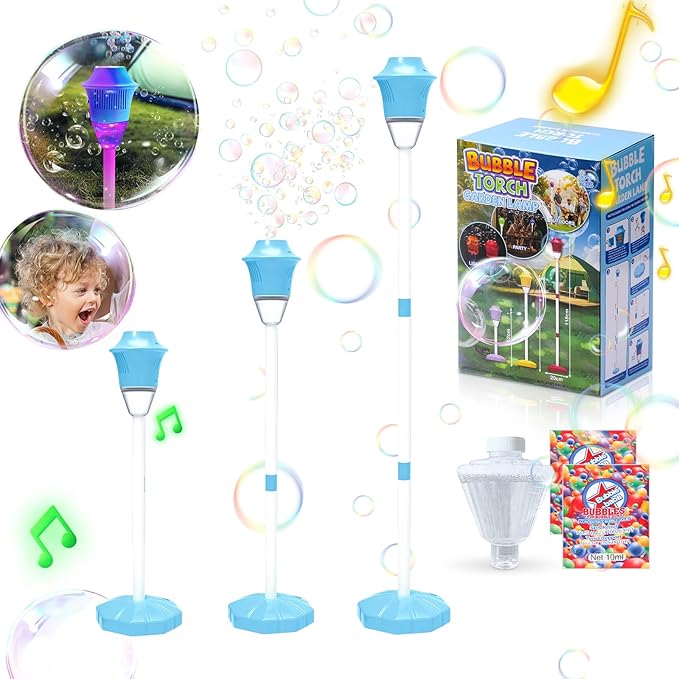 BubbleStorm™ - Tragbarer Seifenblasenmacher für Kinder