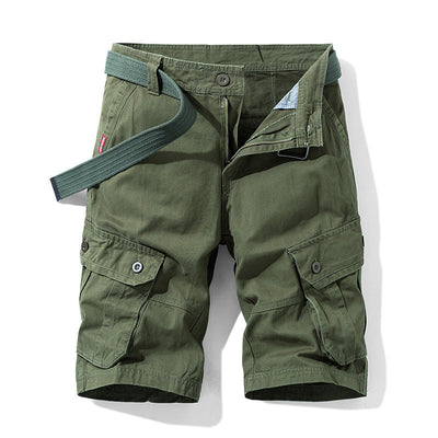 Christian – Schlichte Mehrfachtaschen Cargo-Shorts für Herren