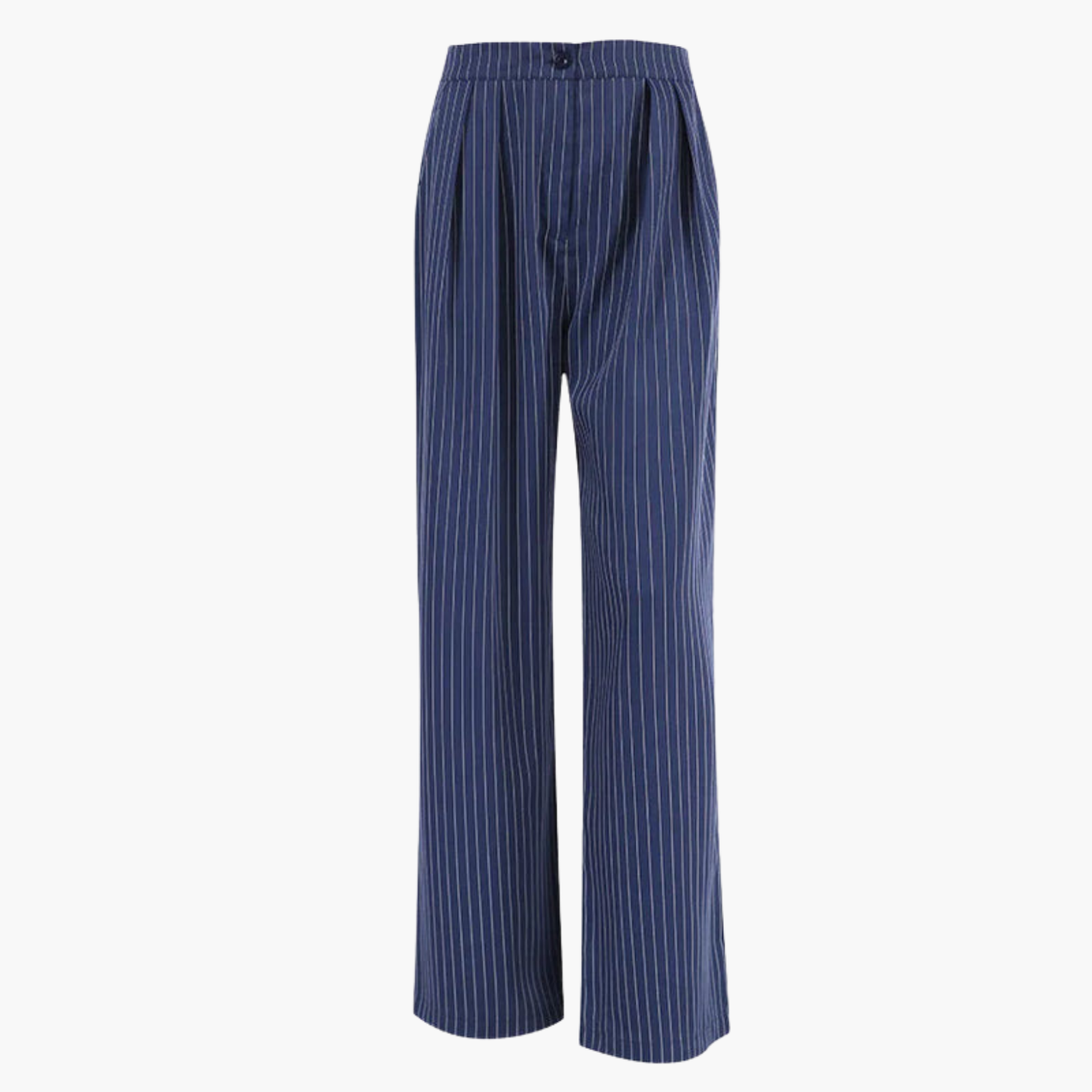 Blau gestreifte Hose