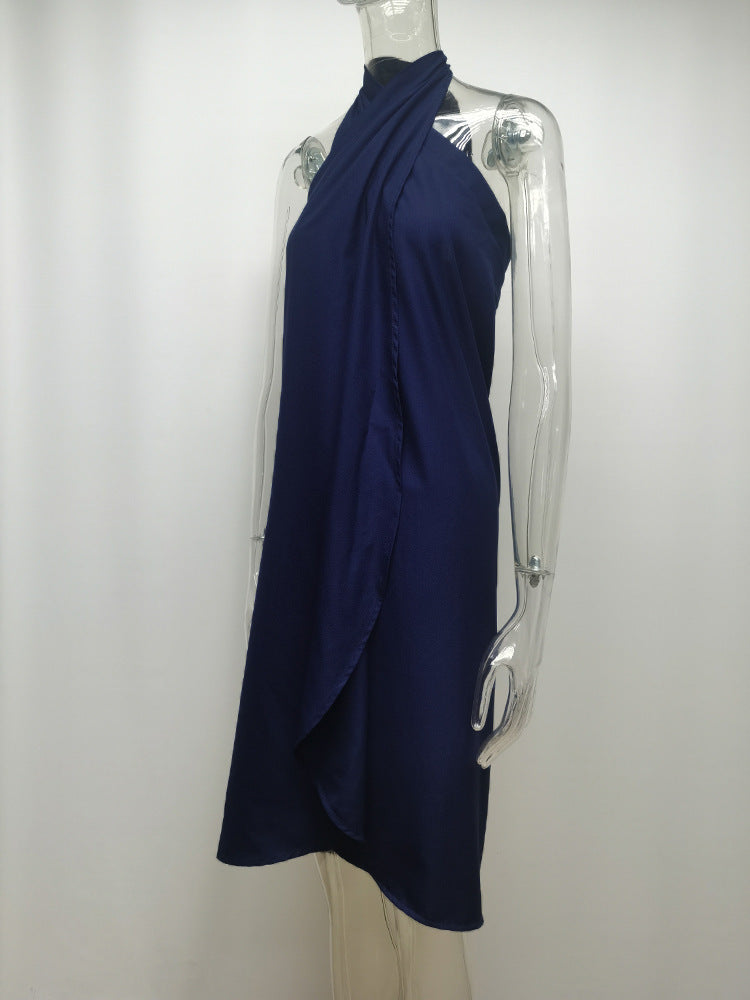 Clara – Lässiges Kleid mit asymmetrischem Saum