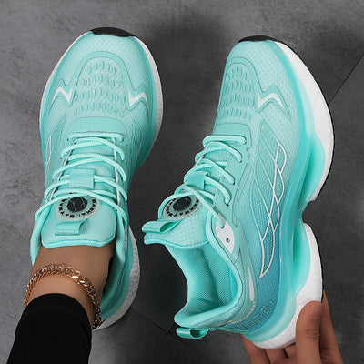 Leichte Atmungsaktive Sneaker mit rutschfester Sohle für Damen