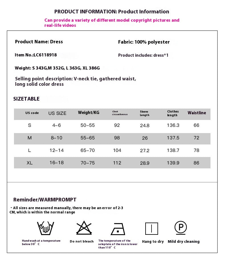 Rachel – Kurzärmeliges V-Ausschnitt Kleid für Damen