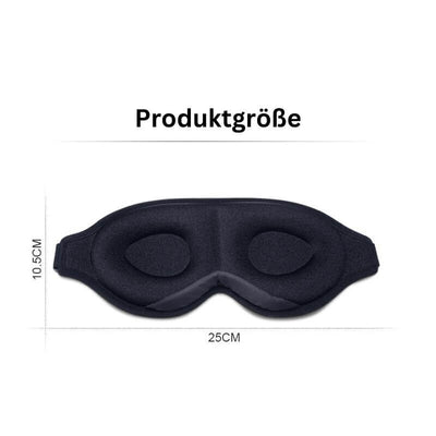 SleepBliss™ 3D Memory-Schaumstoff-Seiden-Schlafmaske