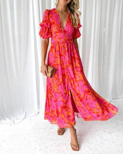 DERANA | Lente-Kleid in Pink Rot