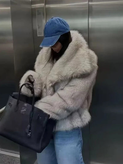 Ayla™ Faux-Fur Jacke