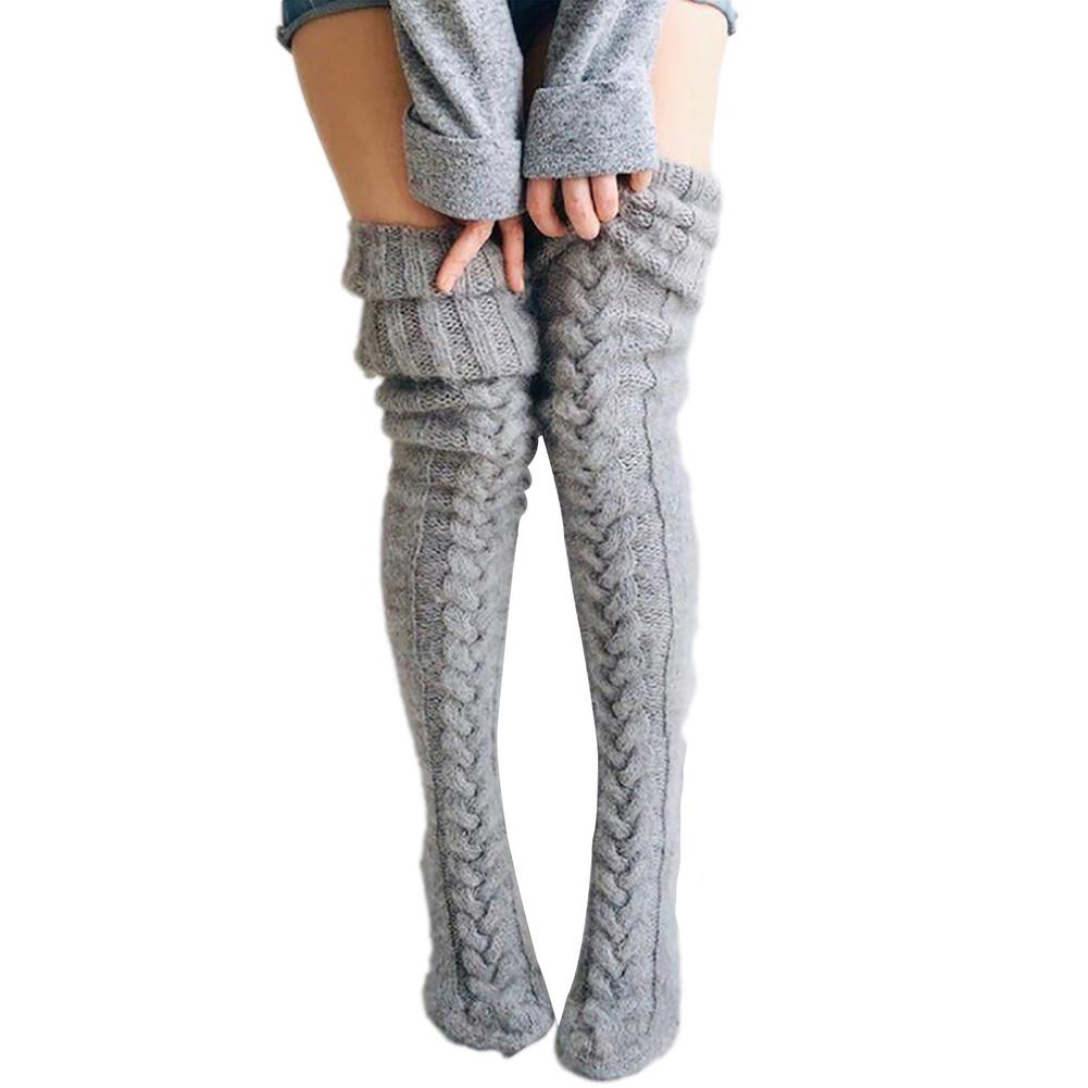 (1+1 Gratis) Overknee Kuschel Wintersocken - Warme Füße für kalte Tage!