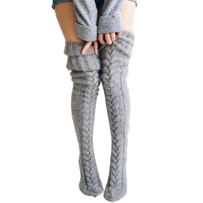 (1+1 Gratis) Overknee Kuschel Wintersocken - Warme Füße für kalte Tage!