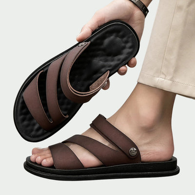 Ryan - Lässige Leder Sandalen