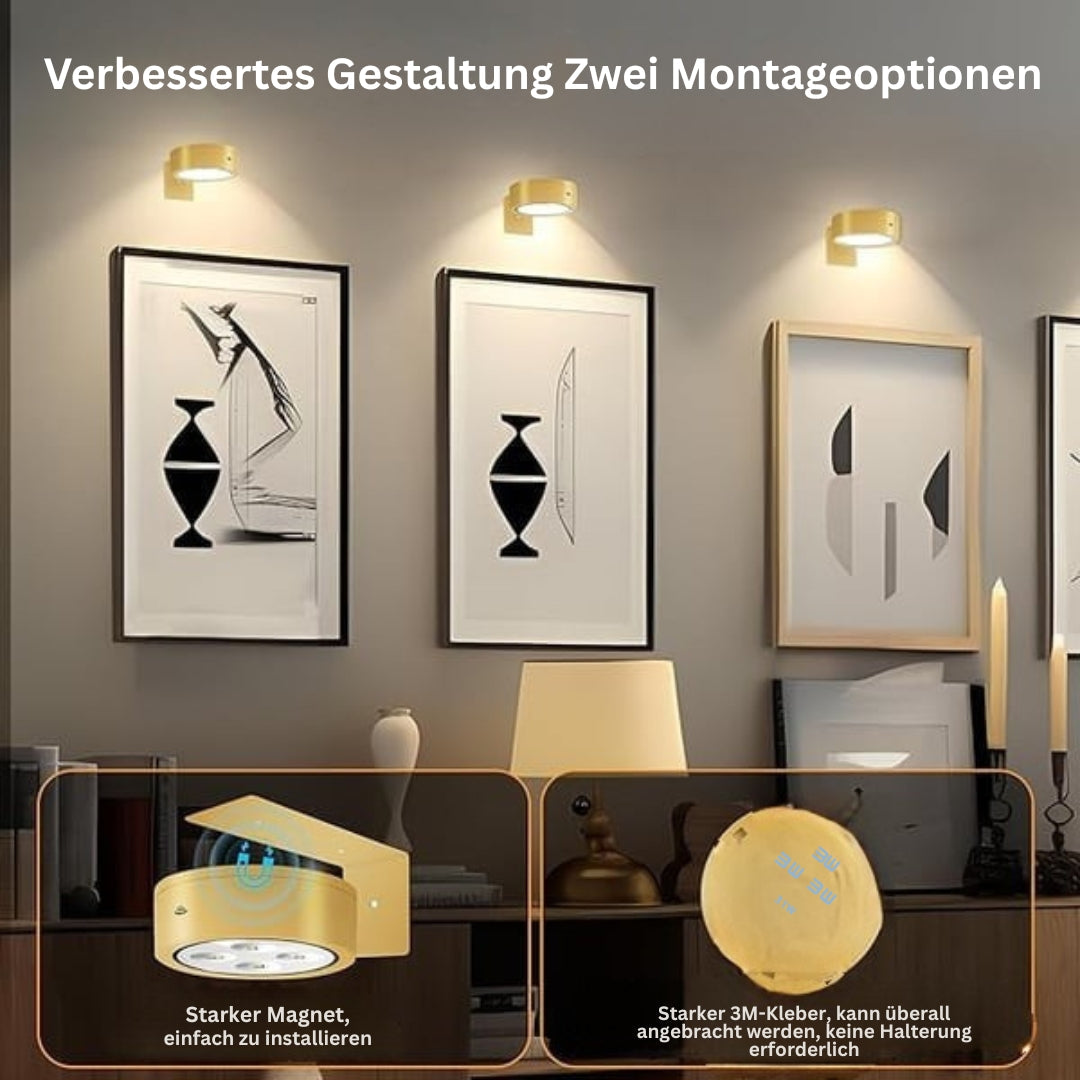 GlowFrame - Magnetisches Mallicht mit 13 Beleuchtungsmodi ( 3er-Pack )