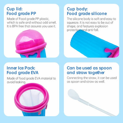 IceSplash™ - Slushy-Becher zum Quetschen