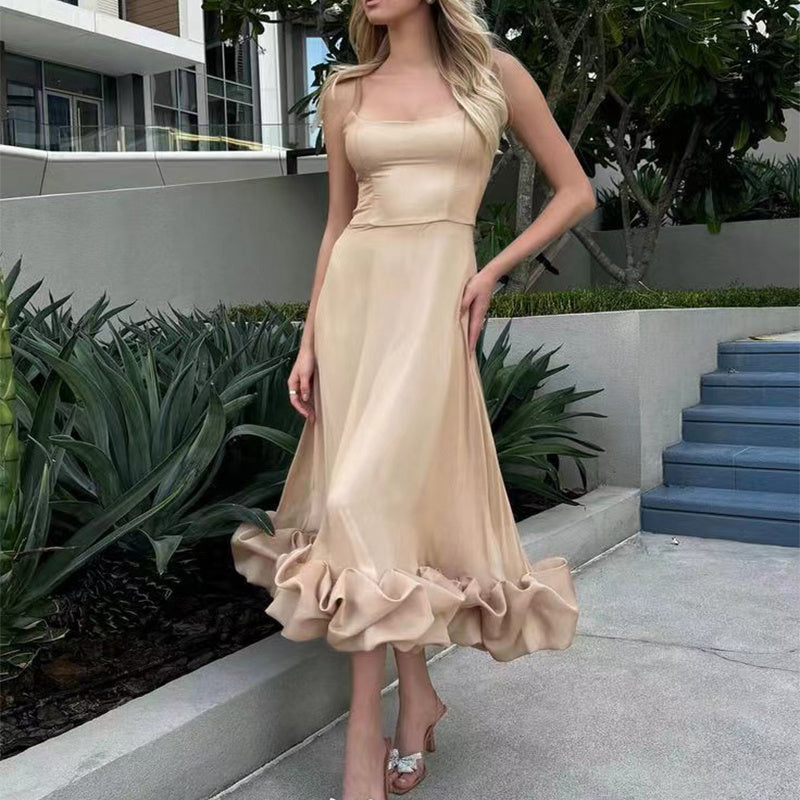 Kelly – A-Linien Rock mit großen dreidimensionalen Blumen für Damen