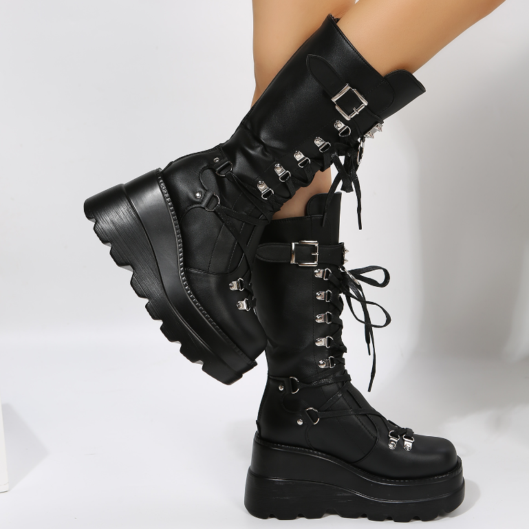 Nadine | Modern Style Hohe Stiefel