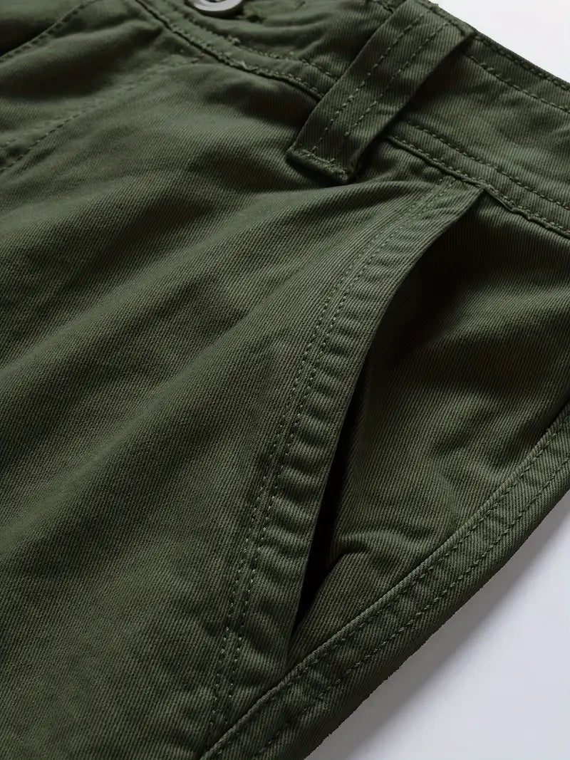 Mauro - Elegante Kurze Hose Mit Mehreren Taschen