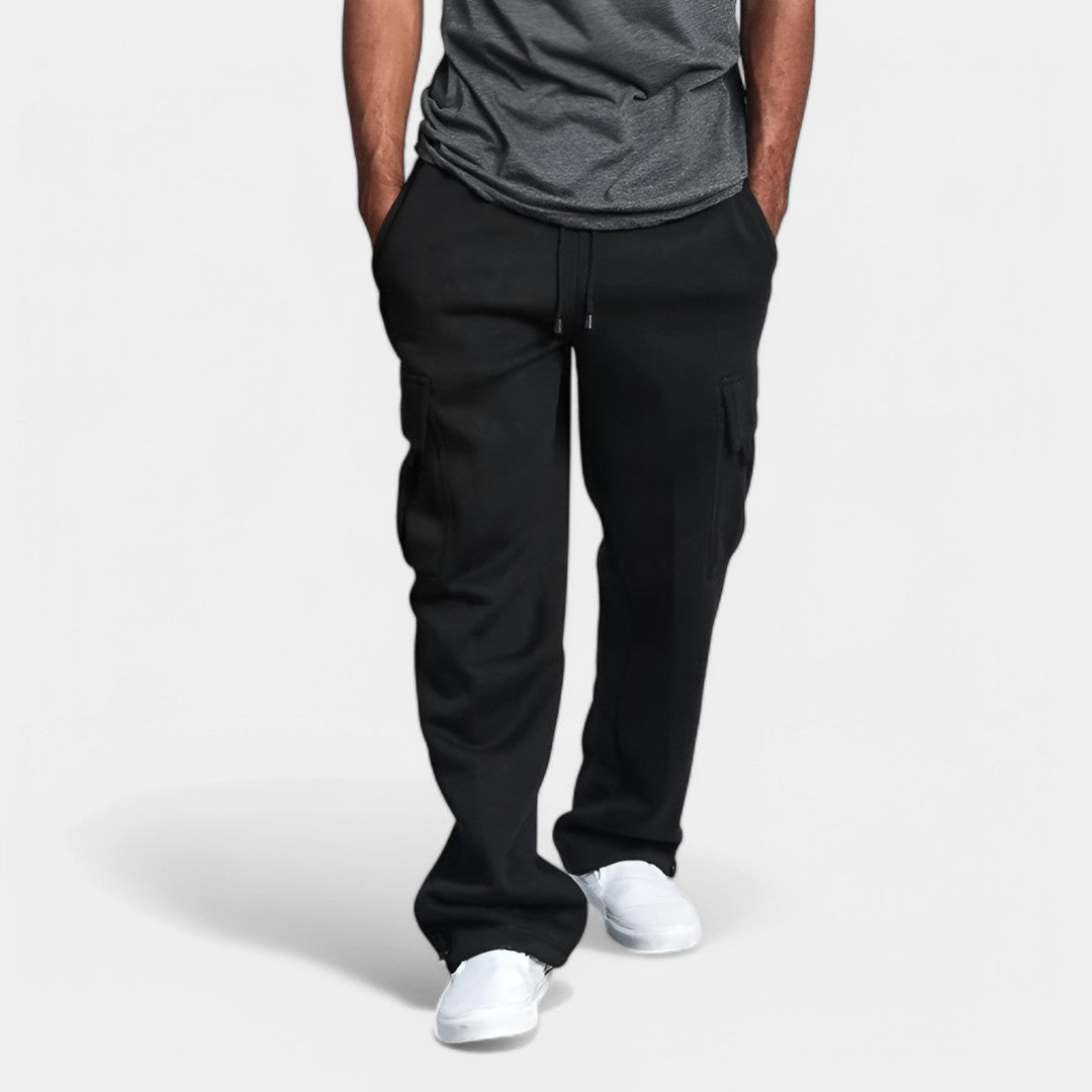 MIRAVO | Lässige Multi-Pocket Jogginghose mit geradem Bein