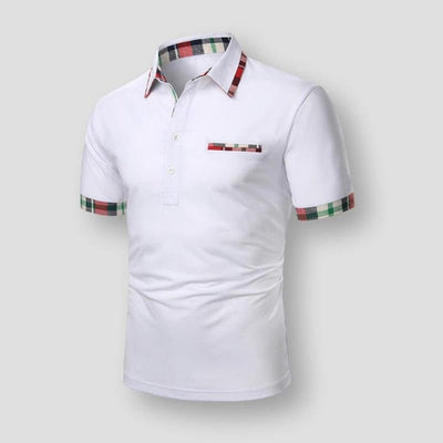 Veikie - Sky Madrid Kariertes Kurzarmhemd