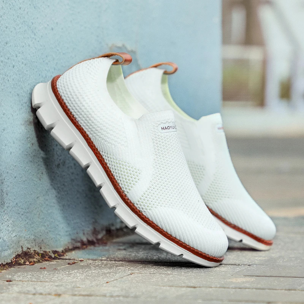 Herren Bequeme Atmungsaktive Slip-on-Schuhe | Modern