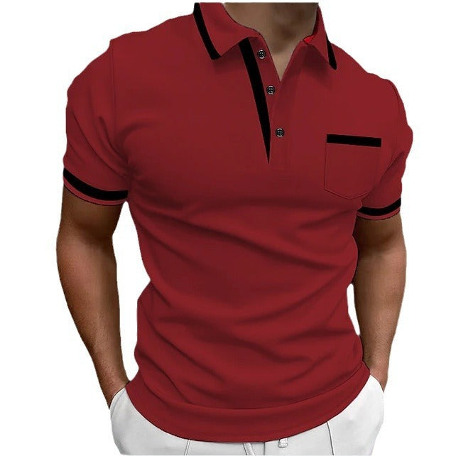 Herren Poloshirt Slim Fit Kurzarm – Eleganter Freizeitstil für Alltag & Büro