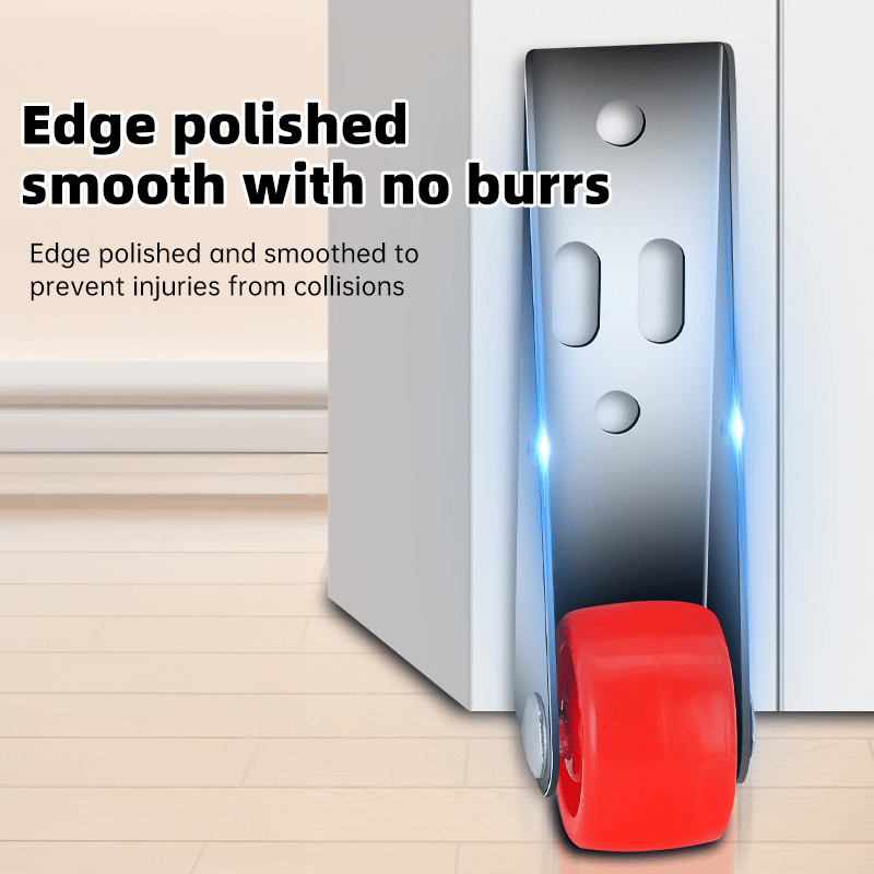 1+1 GRATIS | SqueakSafe™ - Drehbare Türrolle mit langem Halter