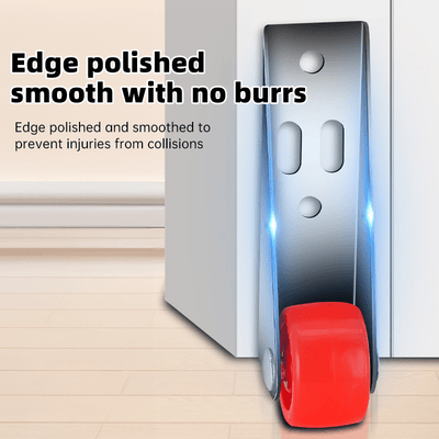 1+1 GRATIS | SqueakSafe™ - Drehbare Türrolle mit langem Halter