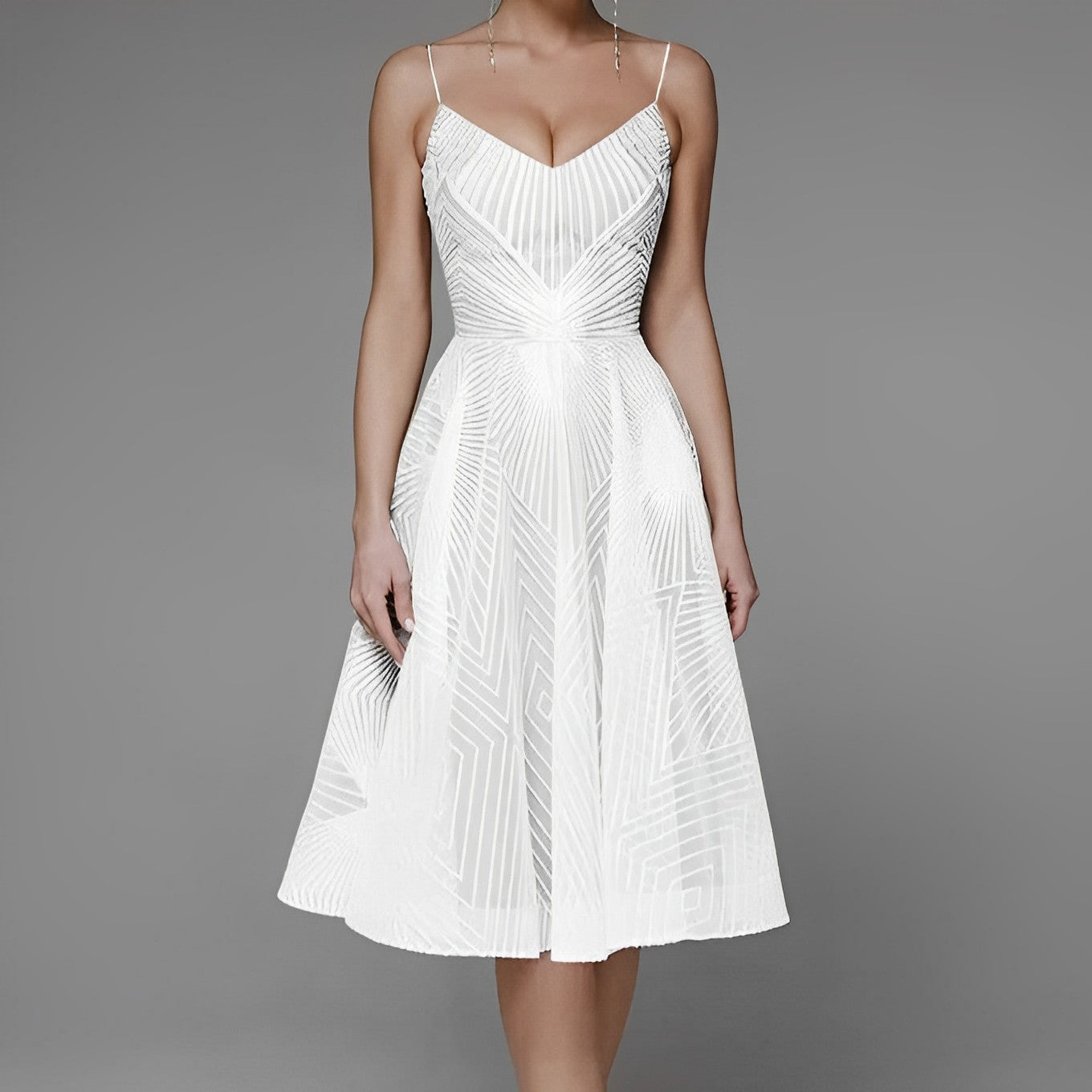 Symmetry Line – Festliches Abendkleid mit harmonischer Silhouette