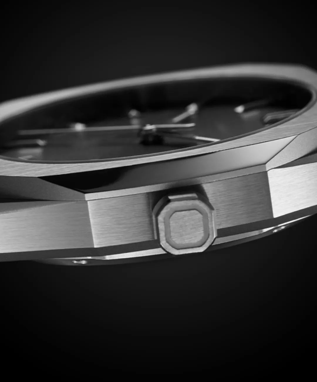 Sand Minimalistische ultradünne Uhr