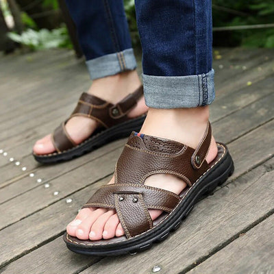 Ralph | Modische Ledersandalen