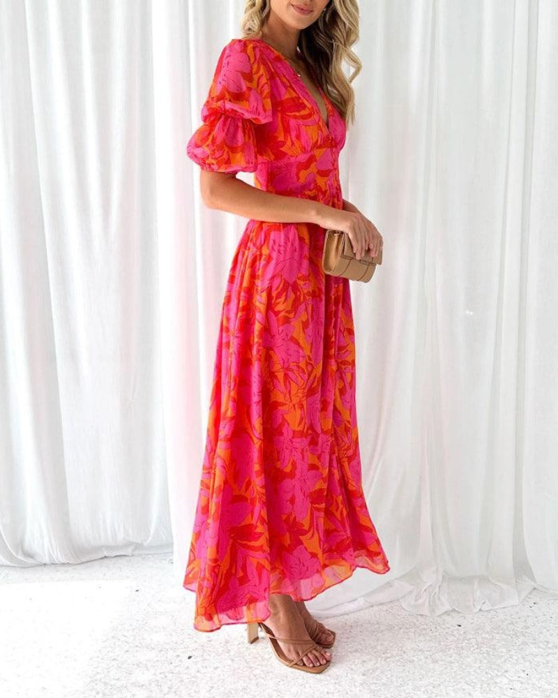 DERANA | Lente-Kleid in Pink Rot