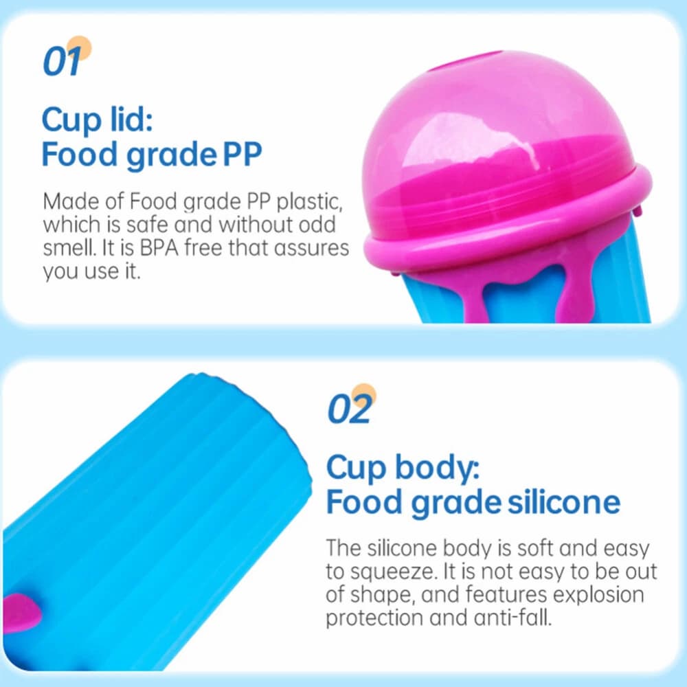 IceSplash™ - Slushy-Becher zum Quetschen