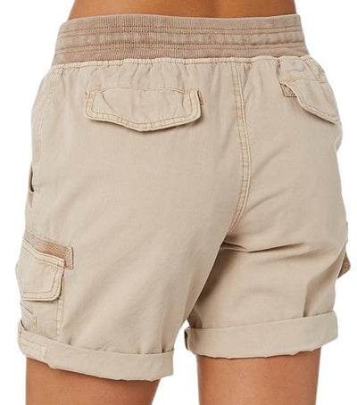 Damen Cargo Shorts Sommer Freizeitmode mit Taschen – Bequeme Outdoor Bermudashorts