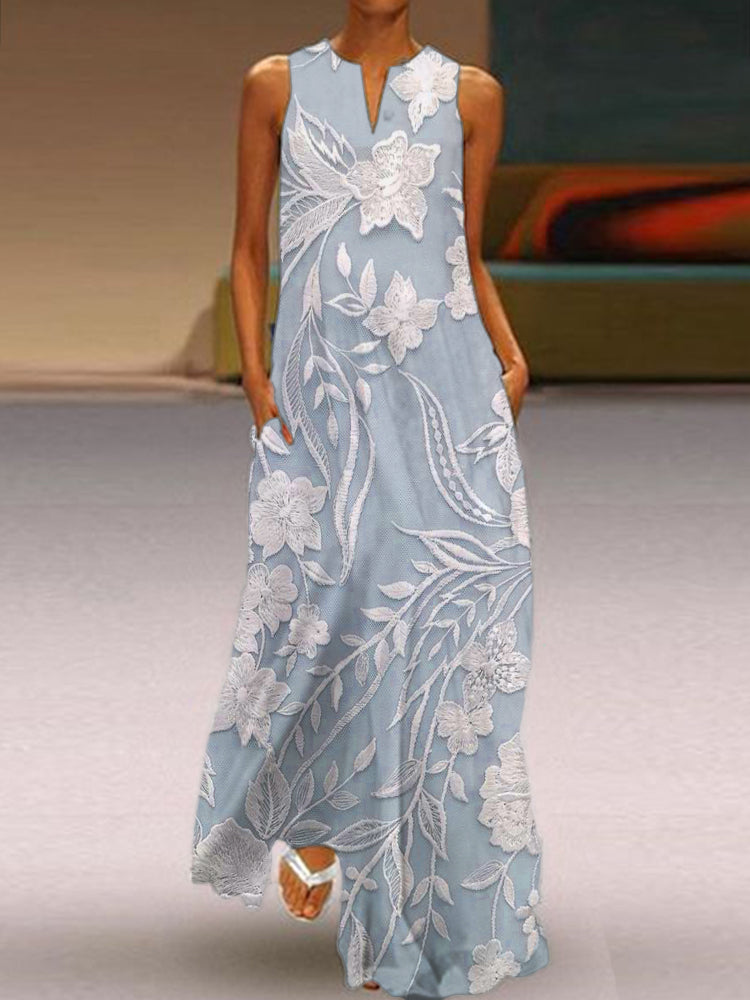 VanBruggen™ | Luxe Bedrukte Jurk