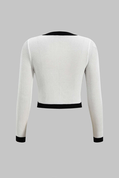 Hannah | Elegantes Strick-Zweiteiler-Set mit figurbetontem Kleid & Cardigan