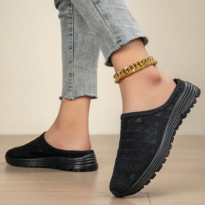 Brunilda - Atmungsaktive Flache Pantoffel