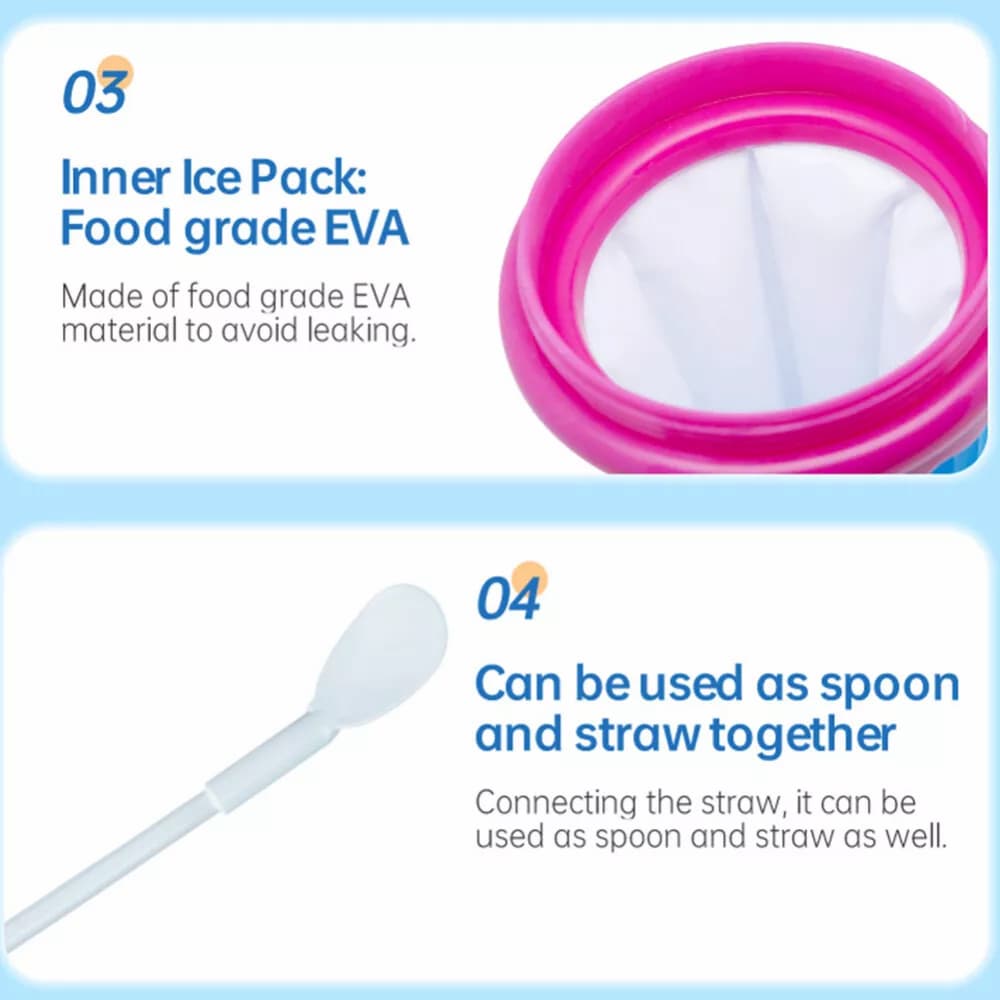 IceSplash™ - Slushy-Becher zum Quetschen