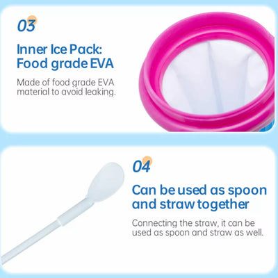 IceSplash™ - Slushy-Becher zum Quetschen