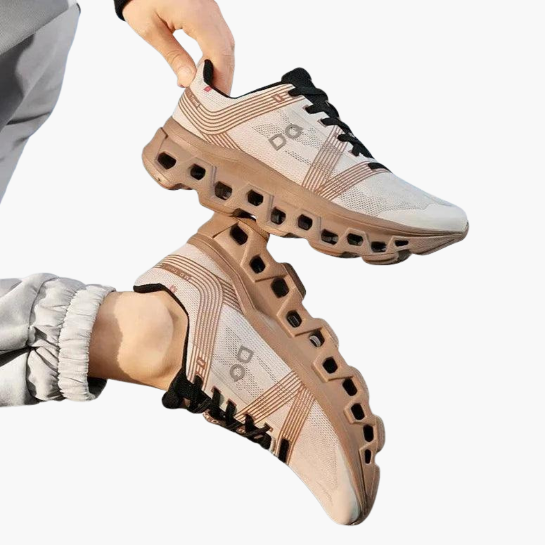 Herren Sneaker mit Schnürverschluss und Mesh Obermaterial