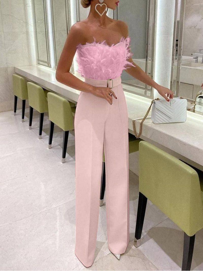 Frola - Bandeau-Jumpsuit, elegant