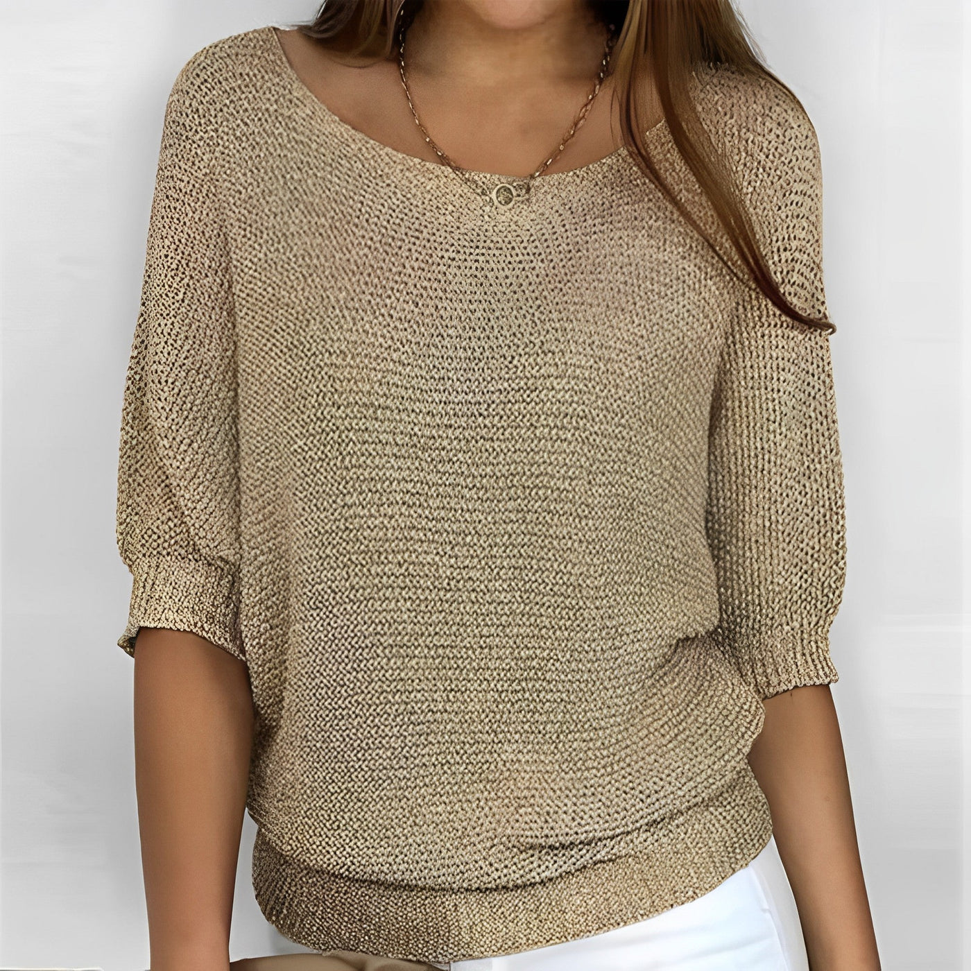Leonie Neckholder-Pullover
