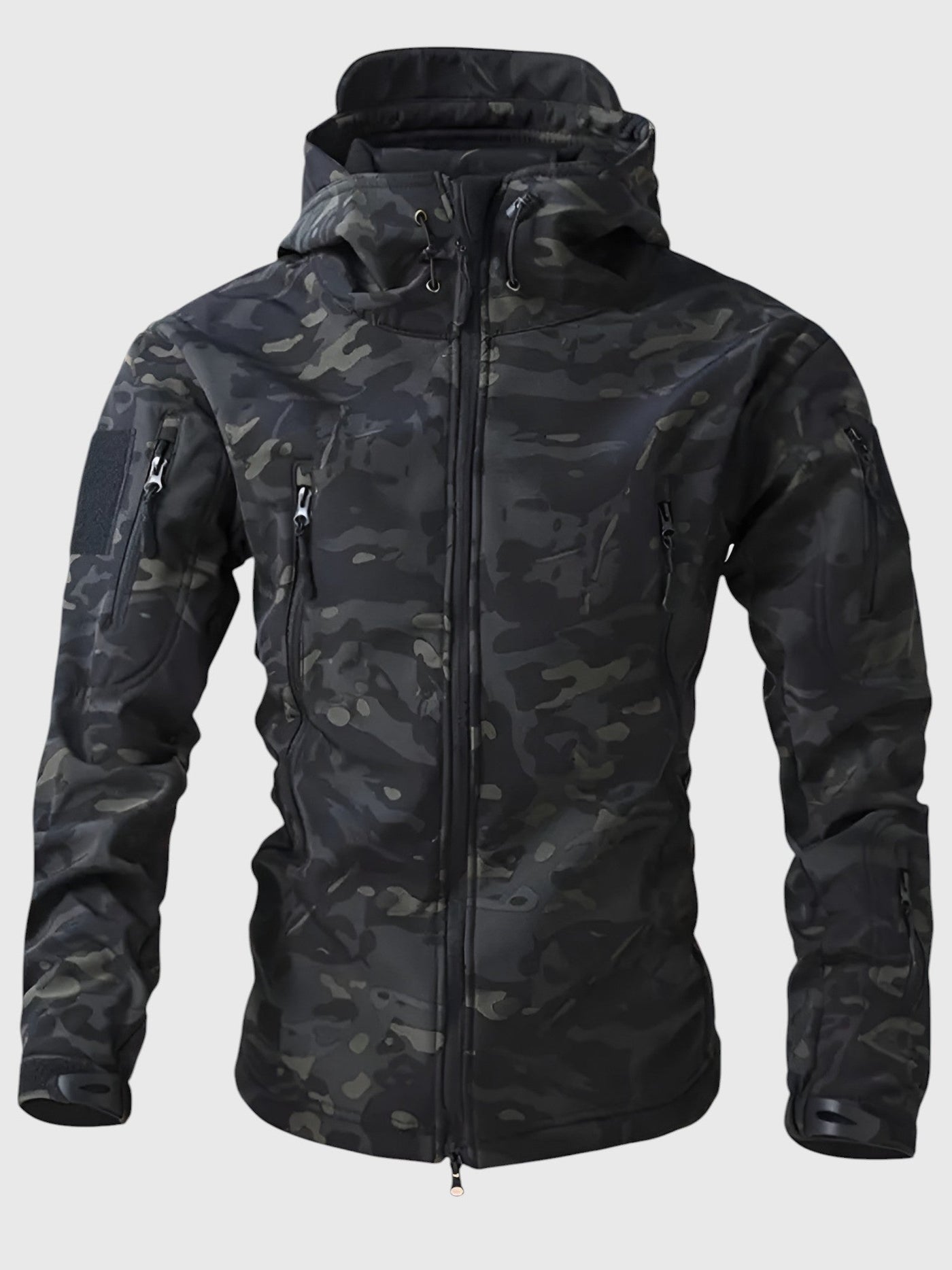 MIRAVO | Armee-Pullover mit Hohem Kragen