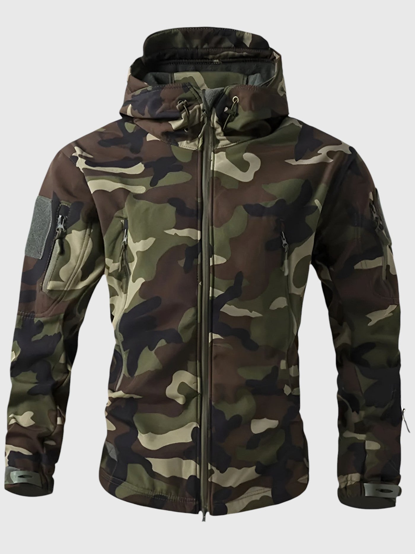 MIRAVO | Armee-Pullover mit Hohem Kragen