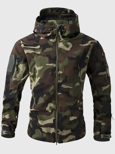 MIRAVO | Armee-Pullover mit Hohem Kragen